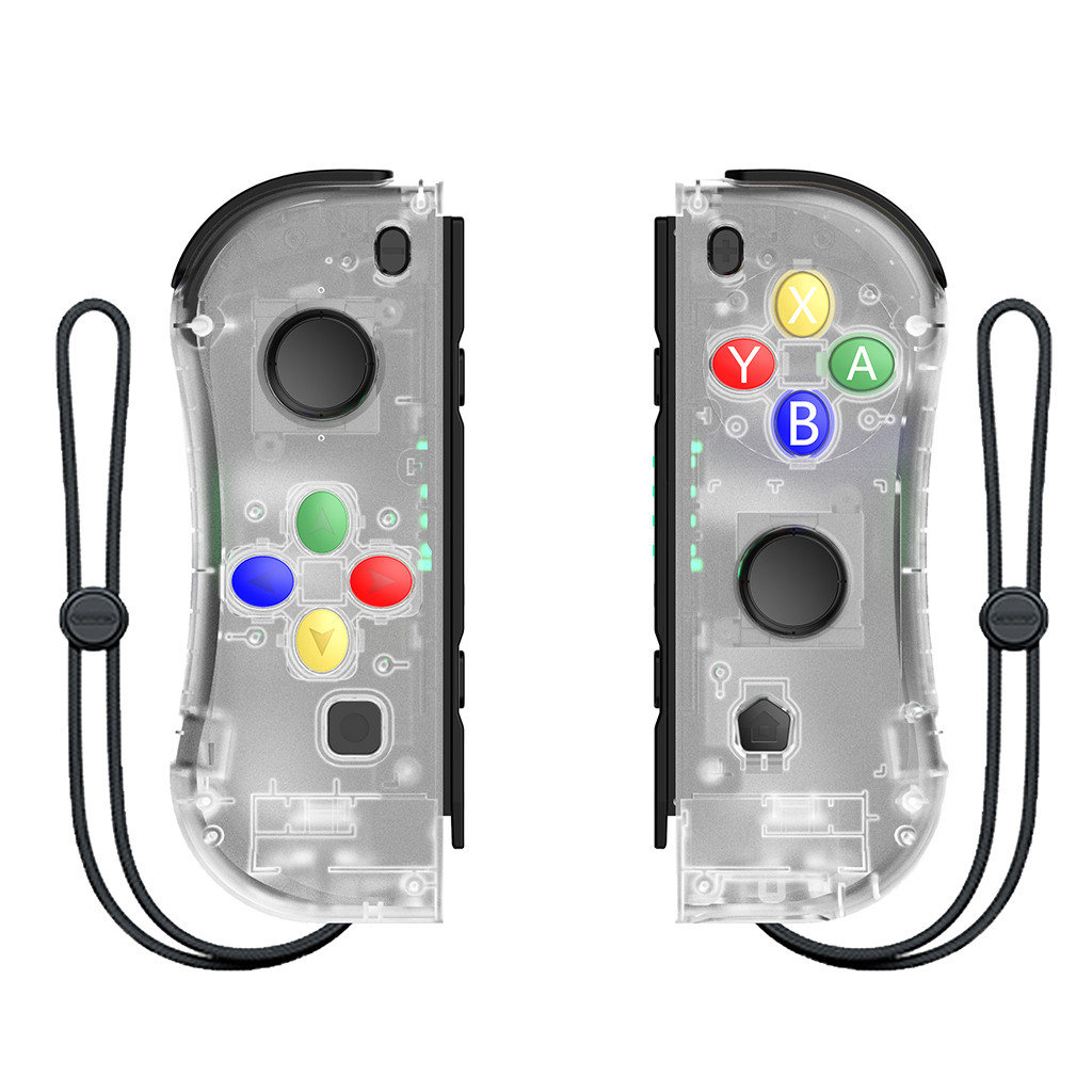 Геймпад для Switch Nintendo 2 контроллера Joy-Con (прозрачный)