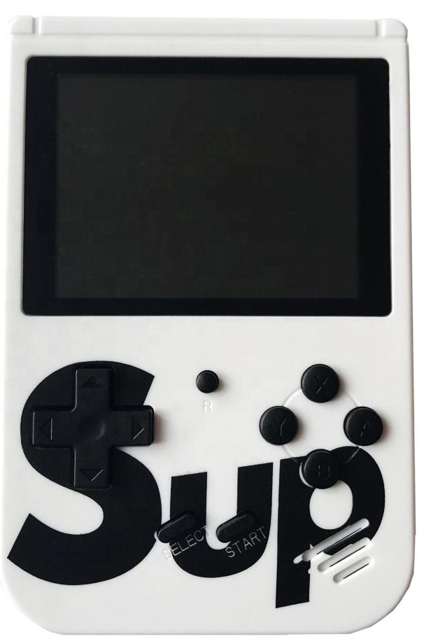 Портативная приставка GameBox SUP 400 in 1 белый  цвет (без второго джойстика)