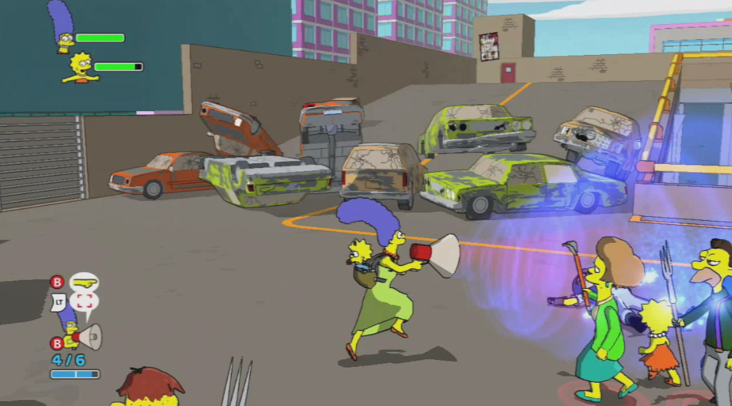 Simpsons Risk Game PS3 Los Simpson El Videojuego (The Simpsons Game) б/у купить за 1 490