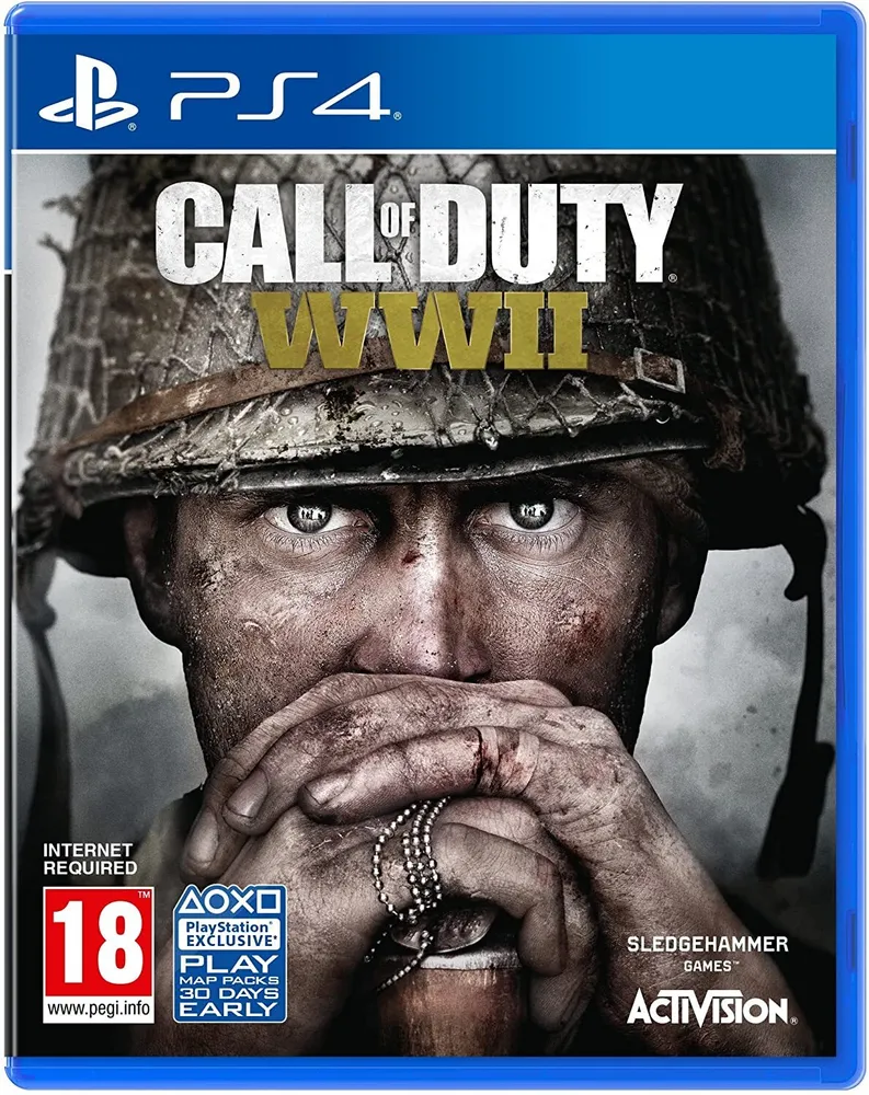 PS4 Call of Duty WWII английская версия (Требуется подключение к интернету)  б/у купить за 2 490 -