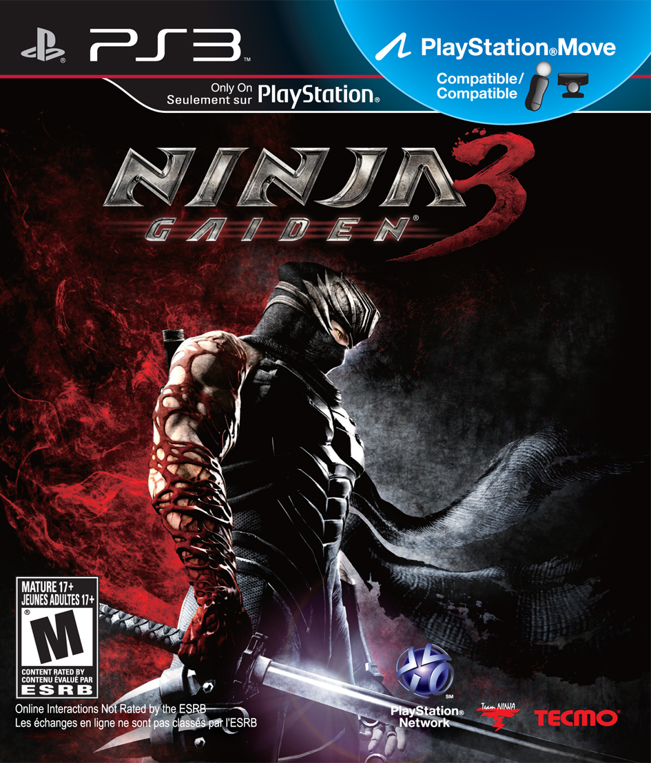 PS3 Ninja Gaiden 3 совместим с PlayStation Move б/у купить за 1 490 -