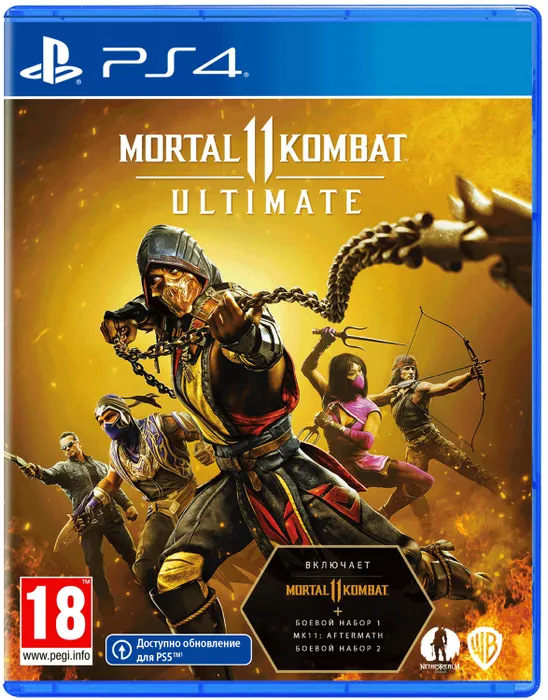PS4 Mortal Kombat 11 Ultimate (русские субтитры)