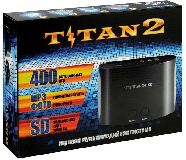 Игровая приставка 16bit Magistr Titan 2 (400 встроенных игр) (SD до 32 ГБ)
