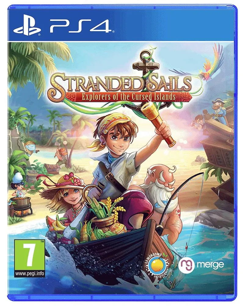 PS4 Stranded Sails: Explorers of the Cursed Islands (русские субтитры)  купить за 2 290 -