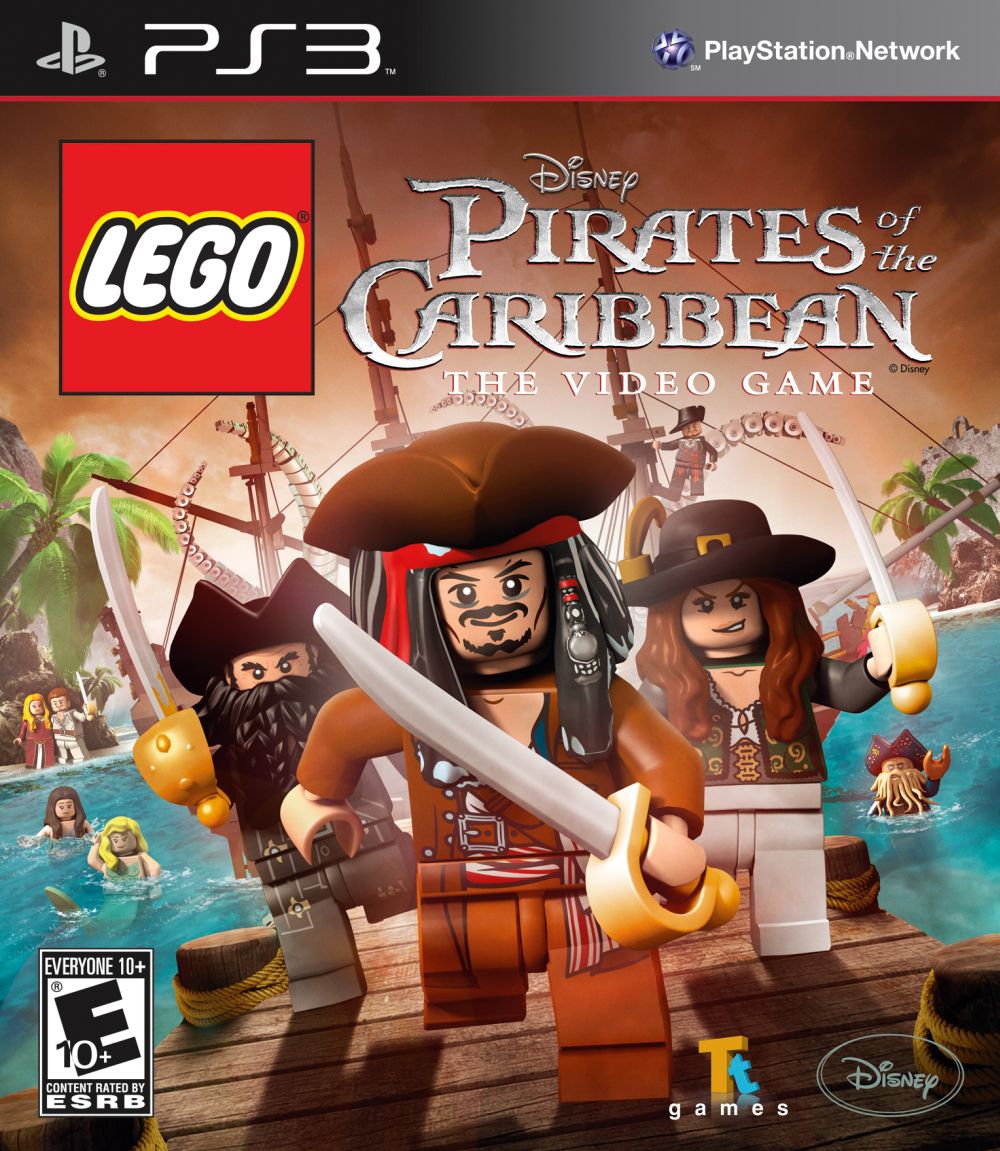 PS3 Lego Pirates Of Caribbean (LEGO Пираты Карибского Моря) (русская версия)  б/у купить за 1 790 -