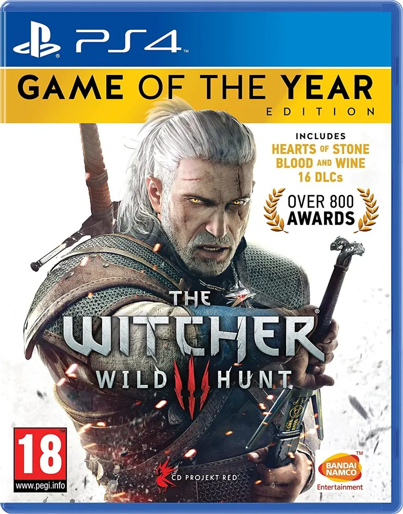 PS4 Ведьмак 3: Дикая Охота Игра года (Witcher 3: Wild Hunt GOTY) (русские субтитры)