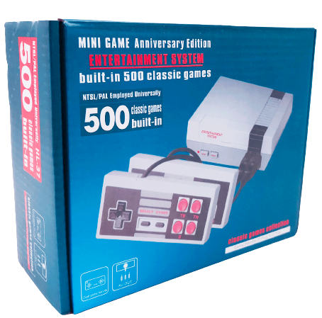 Игровая приставка 8bit NES Classic Edition + 500 топовых игр