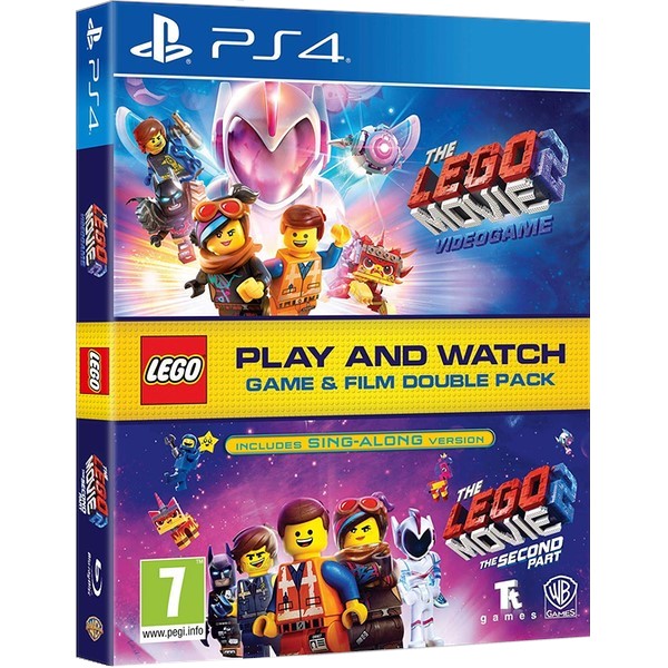 PS4 LEGO Movie 2 Videogame & Film Double pack (русские субтитры)