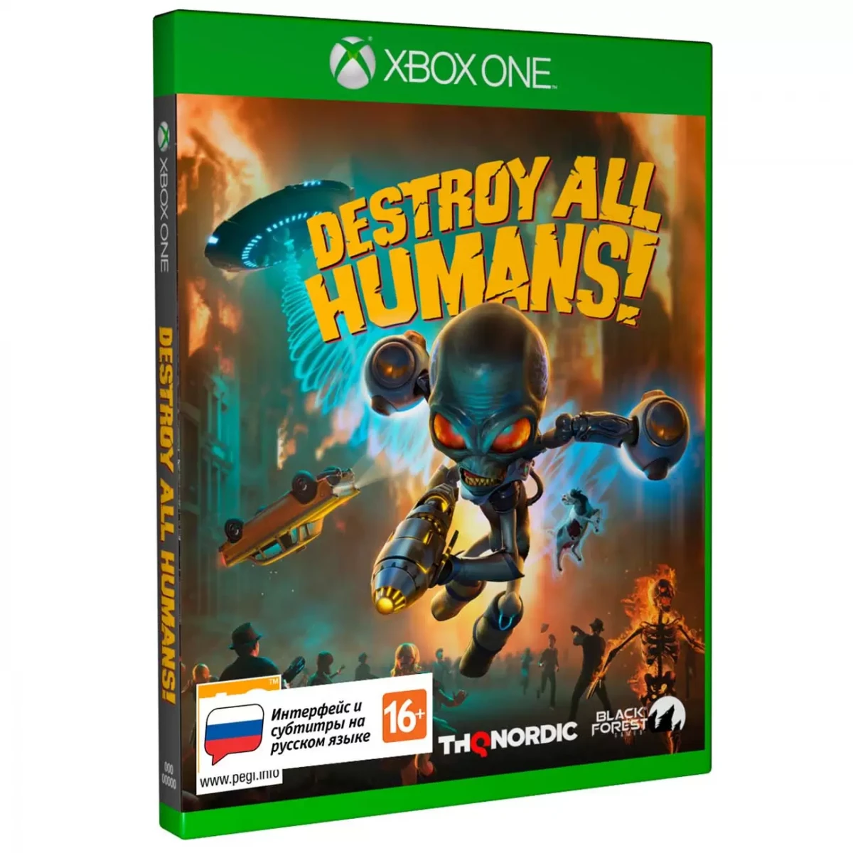 XBOX ONE Destroy All Humans! (русские субтитры) б/у купить за 2 990 -