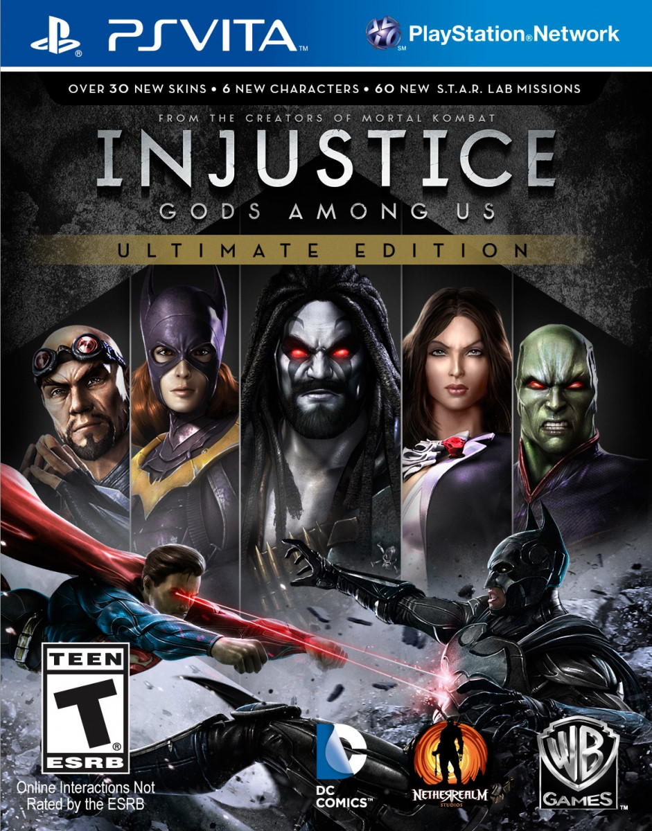 PS Vita Injustice: Gods Among Us - Ultimate Edition (русские субтитры)  купить за 2 189 -