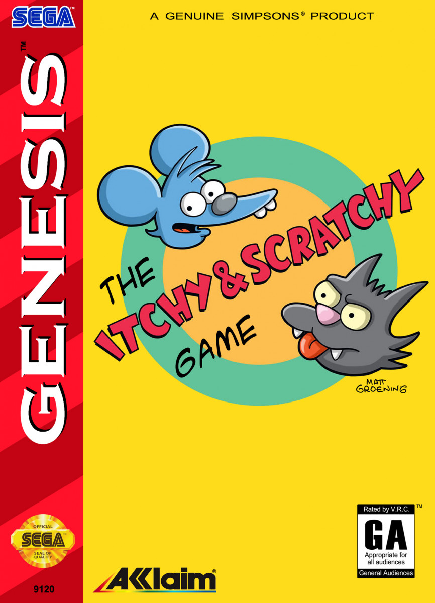 Игра Sega: Itchy & Scratchy купить за 499 -