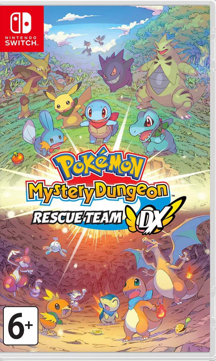 Игра для Switch Pokemon Mystery Dungeon: Rescue Team DX (английская версия)  купить за 2 690 -