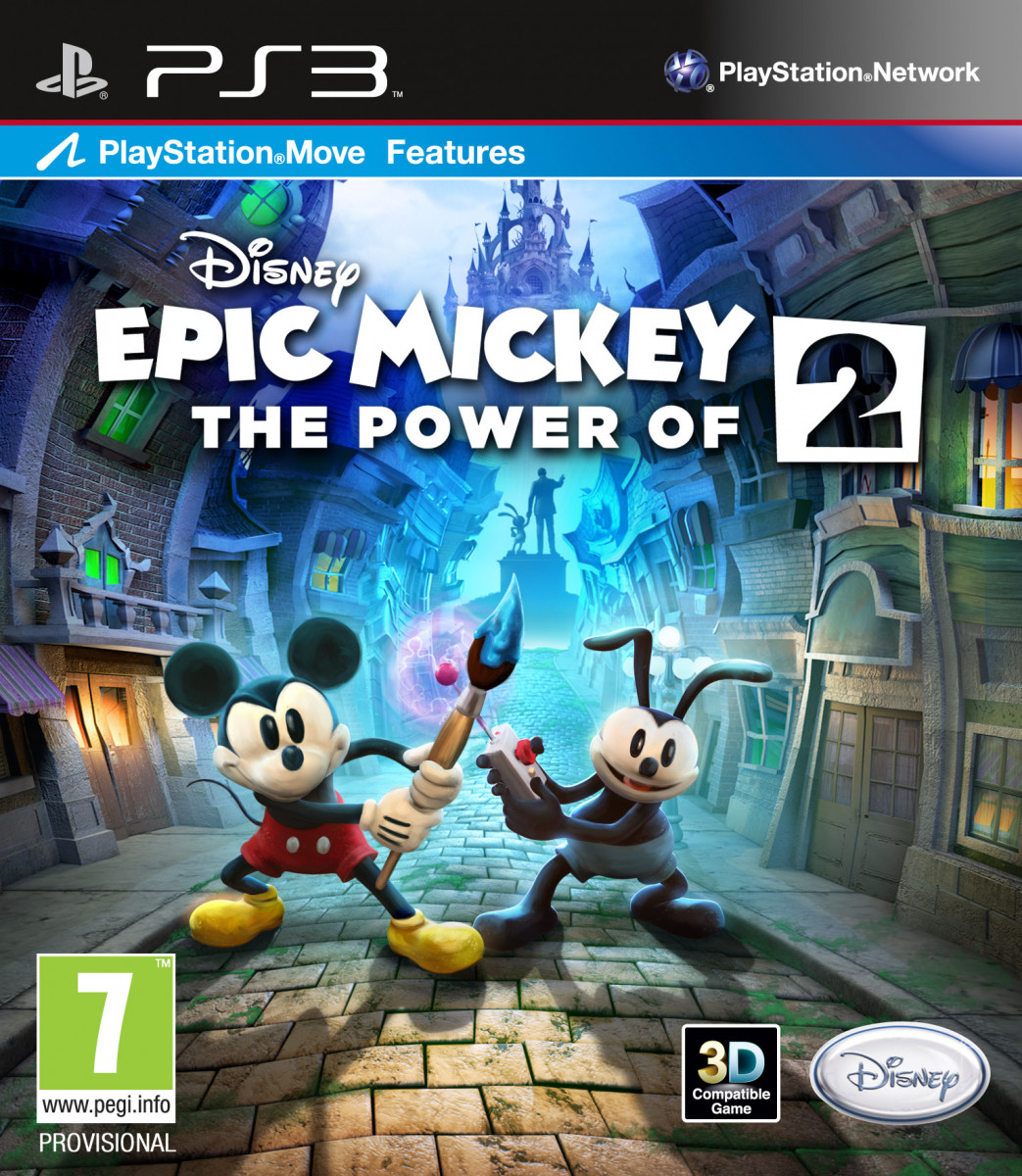 PS3 Epic Mickey Две Легенды (русская версия) б/у купить за 1 990